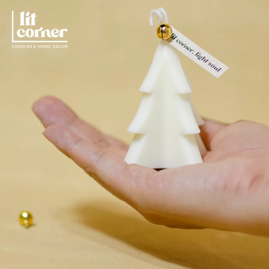 Nến cây thông nhỏ Nến cây thông nhỏ