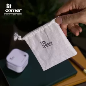 Nến Thơm Du Lịch - Hũ Thiếc Vuông